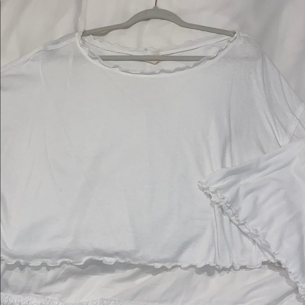 Free People White Shirt